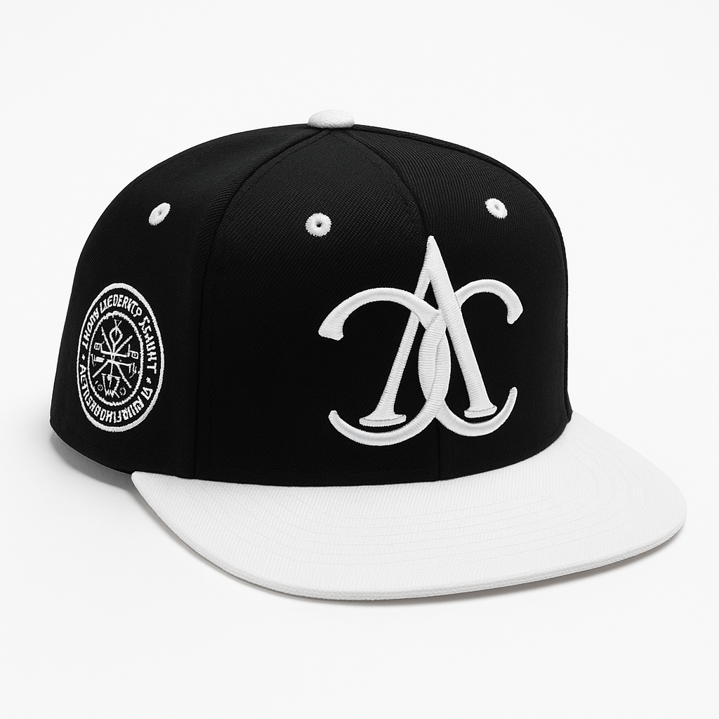 Two tone blk/Wht logo with Ankh