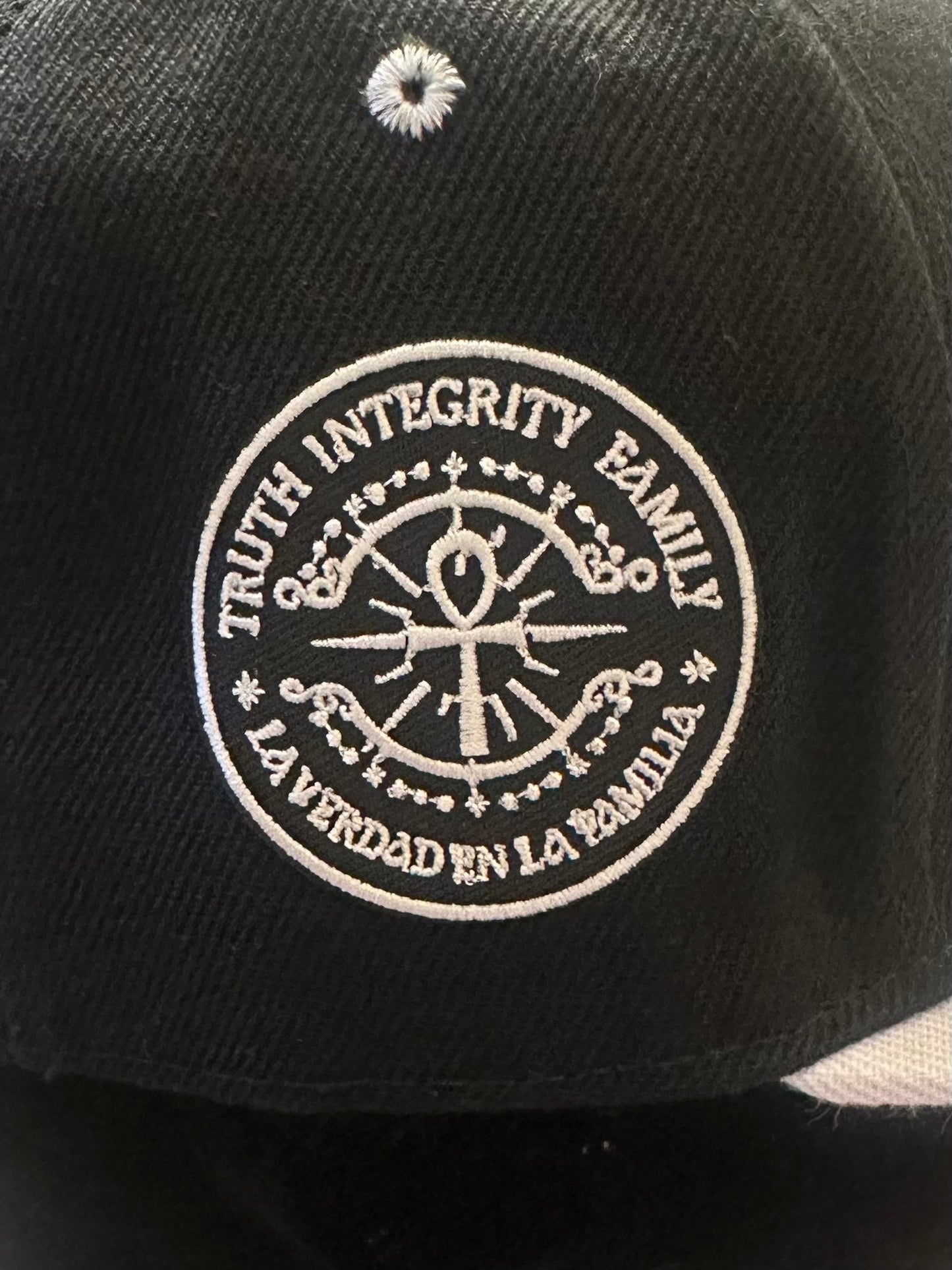 Two tone blk/Wht logo with Ankh