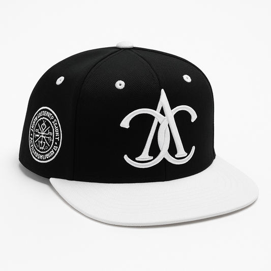 Two tone blk/Wht logo with Ankh